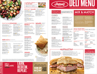 A Jul25 Menu Flyer