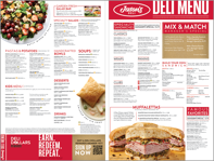 B Jul25 Menu Flyer