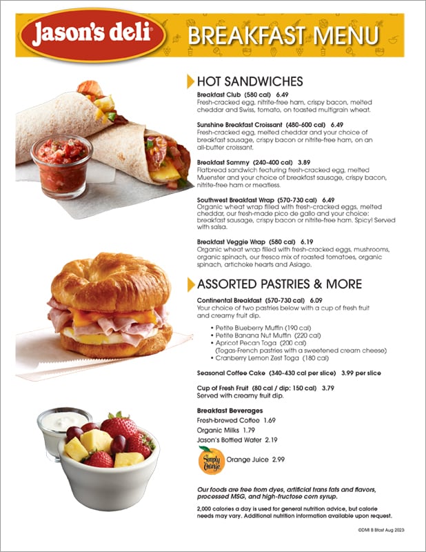 Special Menus - Alphabet Soup, Inc
