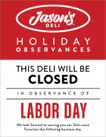 Labor Day Closed All Day