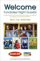 Fundraiser Night Easel