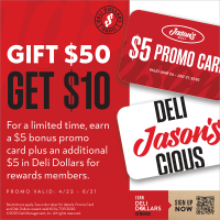 Spring Gift Card Window Cling