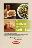 PM Delivery A-Frame Poster