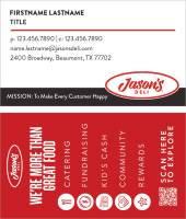 LSM Business Cards w/QR Code